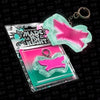 LE SSERAFIM - [MADE MY NIGHT] 2nd Single Album GLOW CLICKER KEYCHAIN PINK Version