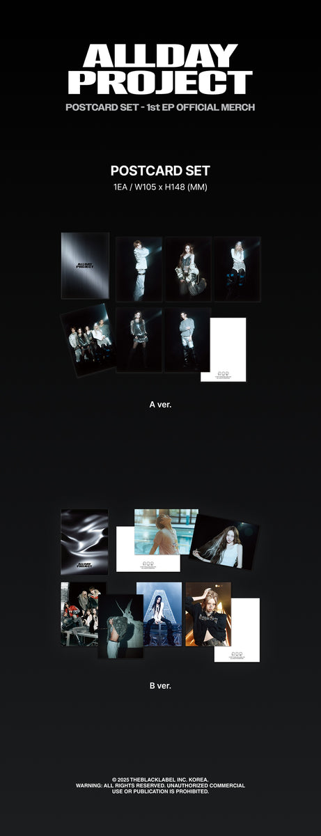 ALL DAY PROJECT 未公開フォトカード 5枚セット ALL DAY PROJECT 未