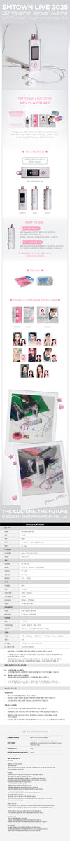 K-POP・アジア SMTOWN MP3 PLAYER NCT [2nd SMTOWN LIVE 2025] MP3 Player Set – KPOP2U_Unnie