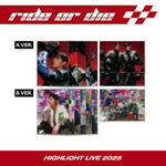 (PRE-ORDER) HIGHLIGHT - [RIDE OR DIE] LIVE 2025 MD A2 POSTER SET