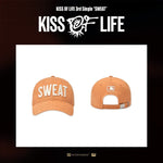 (PRE-ORDER) KISS OF LIFE - [SWEAT] 3rd single POP-UP MD MLB X KIOF BASIC WASHING UNSTRUCTURED BALL CAP
