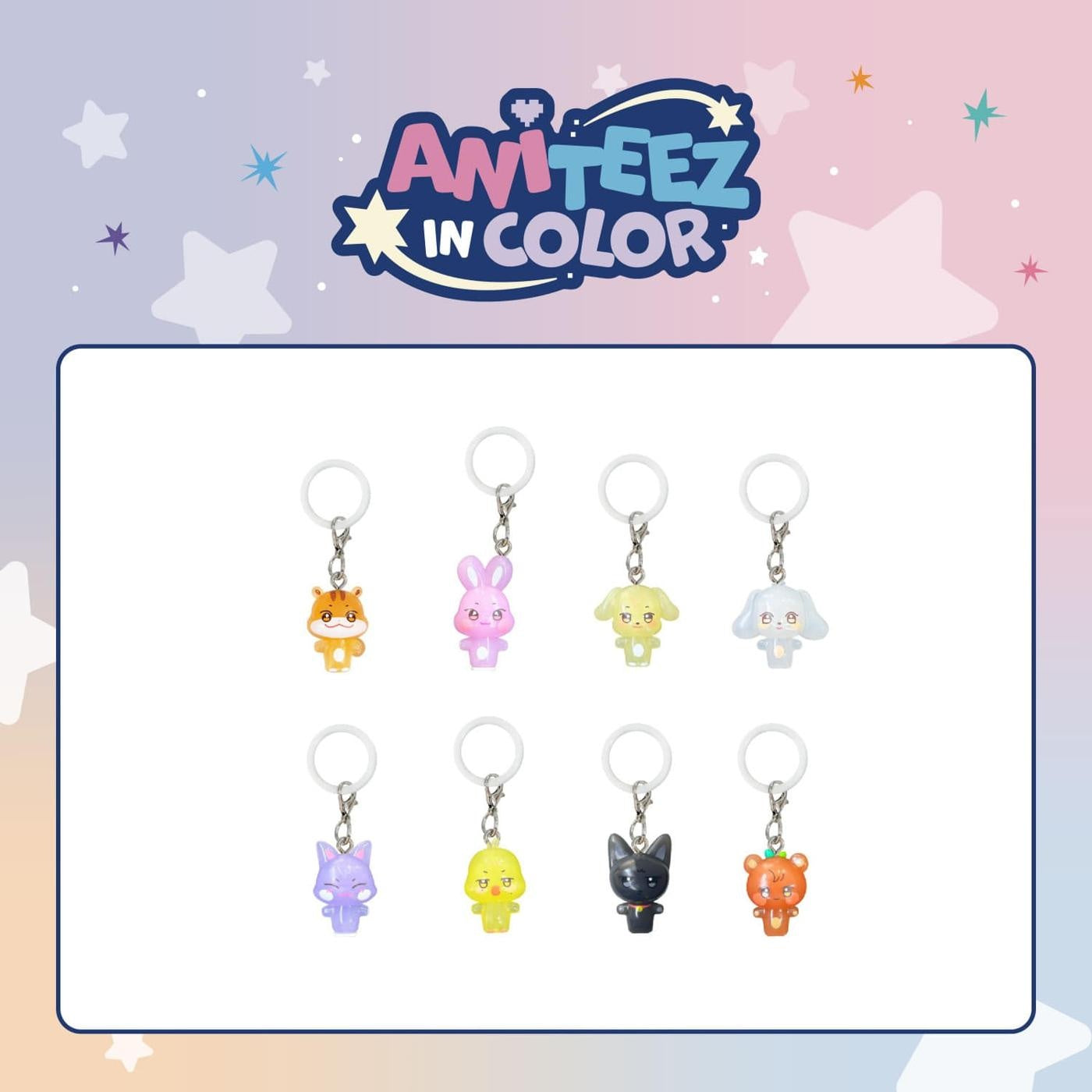 ATEEZ ユノ popup 特典トレカ ANITEEZ マスコットチャーム ATEEZ - [ANITEEZ IN COLOR] (ATEEZ X ANITEEZ POP-UP STORE MD CLEAR
