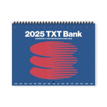 TXT - [TXT BANK] 2025 SEASON'S GREETINGS OFFICIAL MD WALL CALENDAR