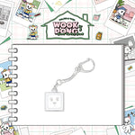 LEE DONG WOOK - [WOOKDONG'S HOME SWEET HOME] MD DOODLE KEYCAP KEYRING