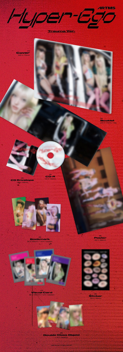 ARTMS - [HYPER-EGO] Album RANDOM Version – kpopalbums.com