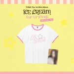 YUNA - [Ice Cream] POP-UP STORE MD T-SHIRT (RINGER ver.)