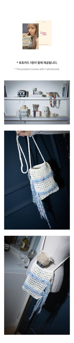 K-POP・アジア [KKUROCHET] CROSSBODY BAG LE SSERAFIM - [KKUROCHET (by SAKURA)] OFFICIAL MD Crossbody