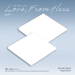 (PRE-ORDER) KIM JAE HWAN - [LOVE, FROM HERE] Single Album RANDOM Version