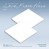 KIM JAE HWAN - [LOVE, FROM HERE] Single Album 2 Version SET
