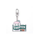 (PRE-ORDER) SEVENTEEN - [SEVENTEEN in CARAT LAND] 2025 SVT 9TH FAN MEETING OFFICIAL MD BONGBONGEE Metal Magnet Keyring