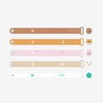 (PRE-ORDER) DAY6 - [THE DECADE] OFFICIAL MD LIGHT BAND STRAP & CHARM SET 2025 Ver.