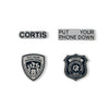 CORTIS - [PUT YOUR PHONE DOWN] 2026 TOUR OFFICIAL MD PYPD Badge Set