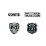 (RESTOCKING) CORTIS - [PUT YOUR PHONE DOWN] 2026 TOUR OFFICIAL MD PYPD Badge Set