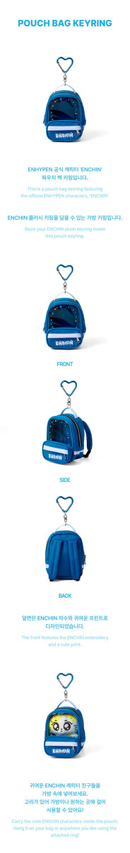 ENHYPEN - [ENCHIN] (Official Character MD Pouch Bag Keyring