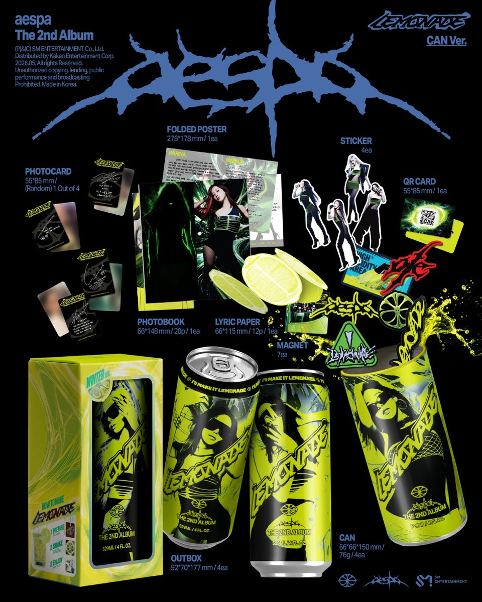 aespa - [LEMONADE] 2nd Album CAN WINTER Version – kpopalbums.com