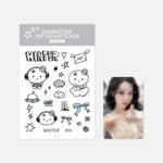 (PRE-ORDER) aespa - [SYNK : aeXIS LINE] 2025-26 LIVE TOUR OFFICIAL MD TATTOO STICKER SET