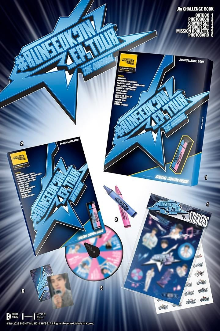 Jin - [#RUNSEOKJIN_EP.TOUR in GOYANG] (The Original SET