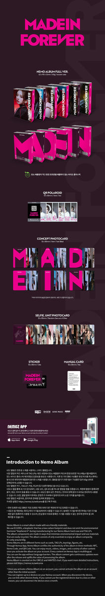 100 ％品質保証 MADEIN - [MADEIN FOREVER] NEMO Album FULL NAGOMI Version アイドルグッズ