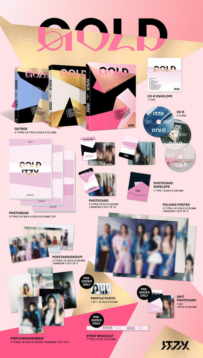 ブランド一覧 | ワールド オンラインストア STANDARD [GOLD] - ITZY 3 kpopalbums.com – SET Version K-POP・アジア