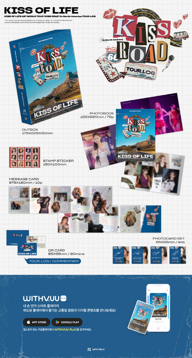 KISS OF LIFE - [KISS ROAD] 1ST WORLD TOUR In North America TOUR