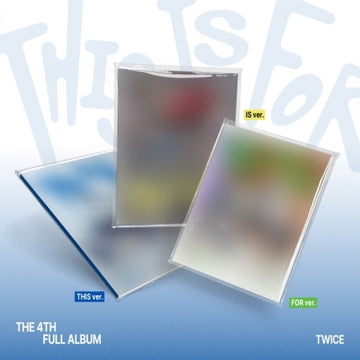 (PRE-ORDER) TWICE - [THIS IS FOR] 4th Album IS Version