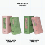 ONEW - [TOUGH LOVE] 5th Mini Album TOWEL BOOK RANDOM Version