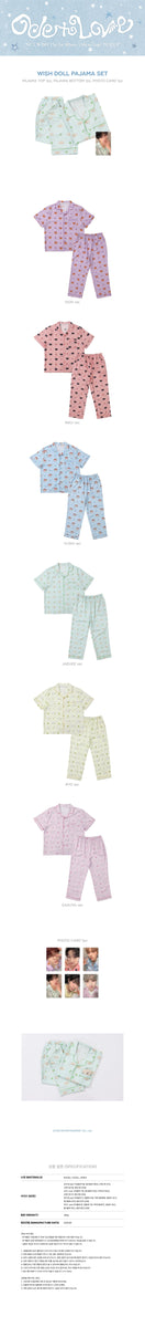 NCT WISH - [Ode to Love] (1st Album POP UP MD WISH DOLL PAJAMA SET