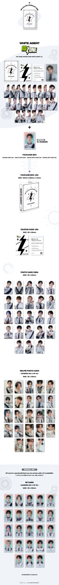 人気商品の NCT - [NCT ZONE] Coupon Card WHITE AGENT Version タレントカード