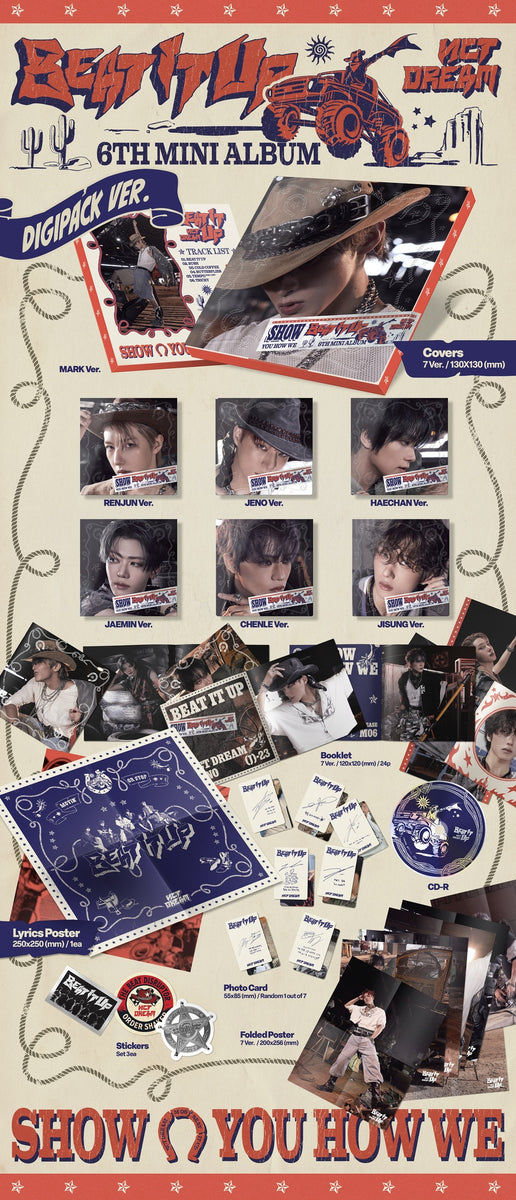 NCT DREAM - [BEAT IT UP] 6th Mini Album DIGIPACK JAEMIN Version