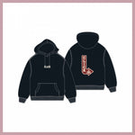 (RESTOCKING) JISOO - [JISOO : CLICK in SEOUL] POP-UP STORE MD HOODIE (ARTWORK BLK)