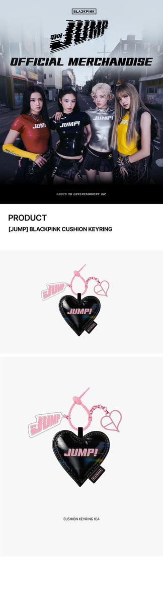 blackpink  グッズ BLACKPINK - [JUMP] (OFFICIAL MD BLACKPINK CUSHION KEYRING