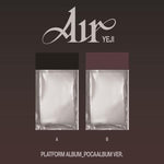 YEJI (ITZY) - [AIR] Album PLATFORM ALBUM POCAALBUM 2 Version SET