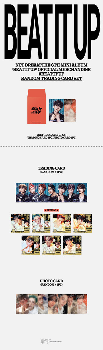 NCT DREAM - [Beat It Up] OFFICIAL MD RAMDOM TRADING CARD SET