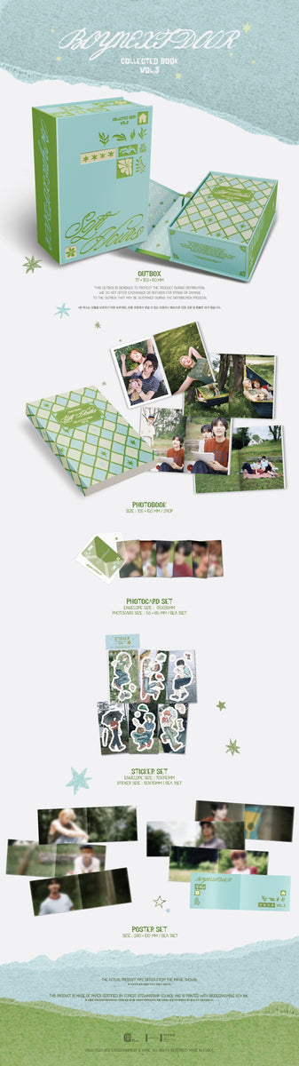 BOYNEXTDOOR – Collected Book Vol.3 – Photobook 240p + Cartes Photos + Posters – Sortie 2026.03.31