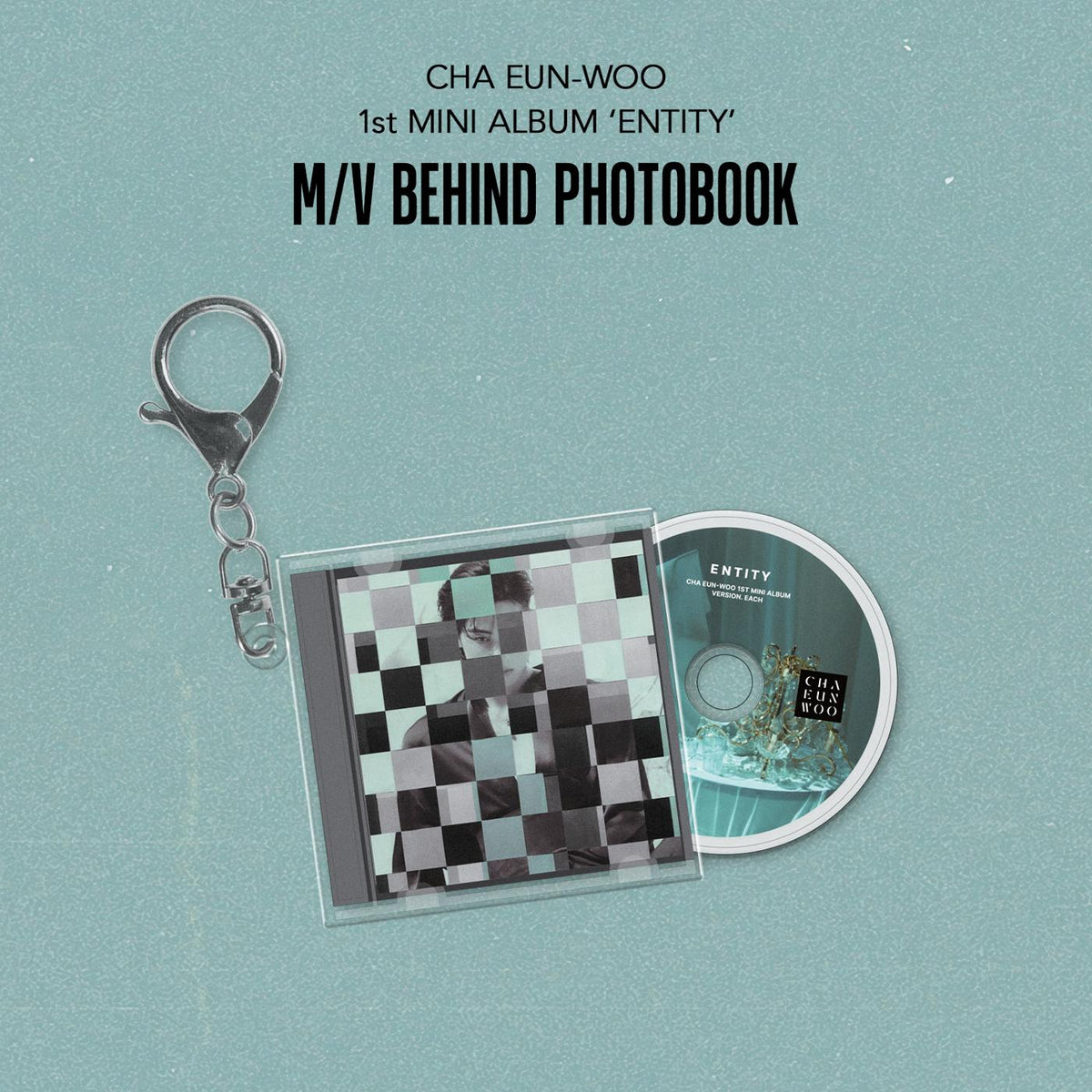 CHA EUN-WOO - [ENTITY] 1st Mini ALBUM M/V BEHIND PHOTOBOOK OFFICIAL MD ...
