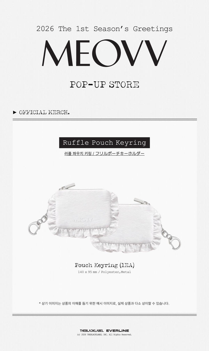 MEOVV - [MEOVV] (The 1st Season's Greetings POP-UP MD Ruffle Pouch