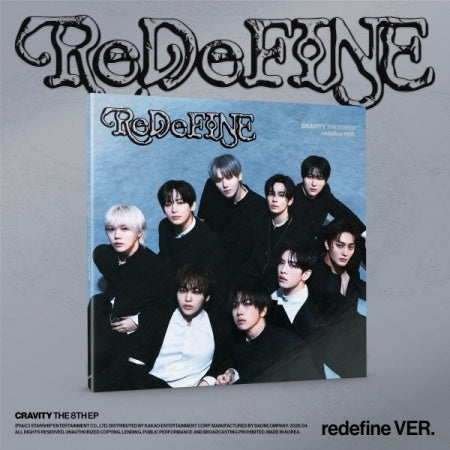 CRAVITY - [ReDeFINE] 8th Mini Album Redefine Version – kpopalbums.com