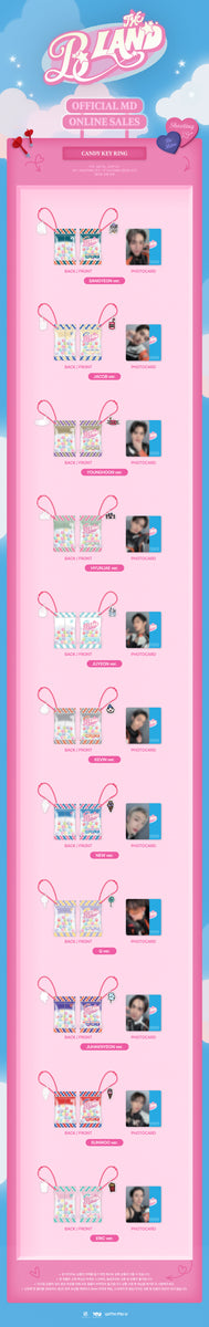 THE BOYZ キュー　キーリング cd4ed56a79d34fdc5fdc046af6695f