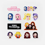 (PRE-ORDER) aespa - [Teenieping X aespa] OFFICIAL MD REMOVABLE STICKER SET