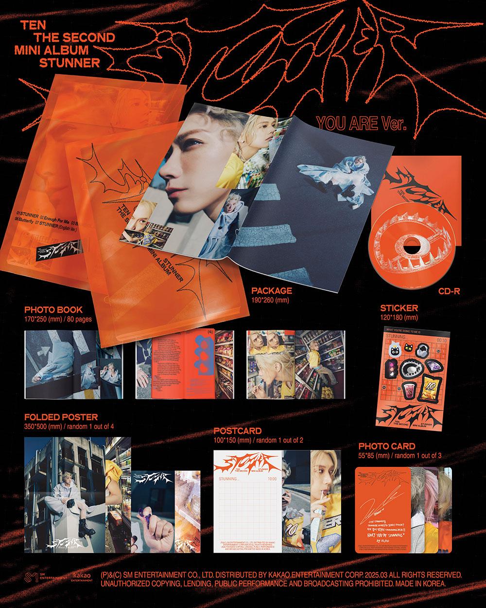 *Album specifications - Package: 1 type - Photobook: 80p - CD-R: 1 type - Sticker: 1 type inserted - Grounding poster: 1 o...