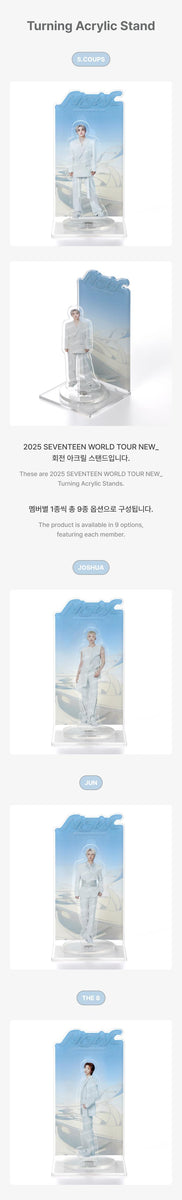 SEVENTEEN - [NEW_] (IN INCHEON WORLD TOUR MD Turning Acrylic Stand