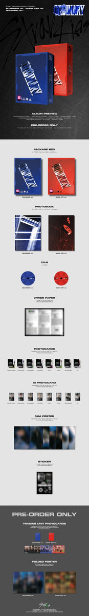 Stray Kids - [ODDINARY] (Mini Album MASK OFF Version (STANDARD