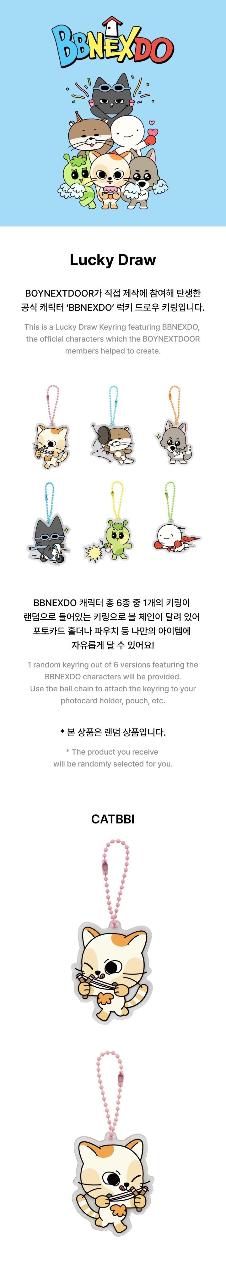 BOYNEXTDOOR - [POP-UP 'BBNEXDO in Town'] (OFFICIAL MD Lucky Draw
