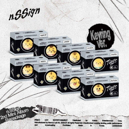 品質検査済 Mini 2nd [Tiger] - n.SSign Album Repackage Edition LIMITED アイドル