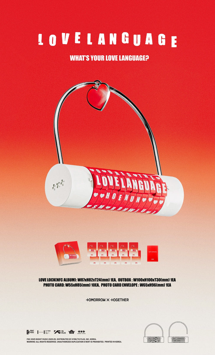 TXT - [LOVE LANGUAGE] – kpopalbums.com