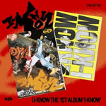 U-KNOW YOONHO - [I-KNOW] 1st Album TABLOID 2 Version SET