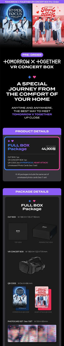 TXT - [VR Concert Box] (Full Box Package) – kpopalbums.com