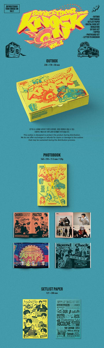 BOYNEXTDOOR knock on vol.1 ウナク BOYNEXTDOOR TOUR 'KNOCK ON Vol.1' IN INCHEON - Interpark Global