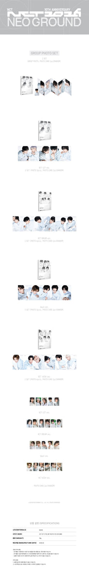 NCT - [NEO GROUND] (10TH ANNIVERSARY POP UP MD GROUP PHOTO SET