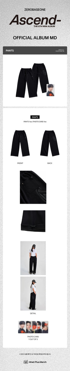 ZEROBASEONE - [Ascend-] (6th Mini Album OFFICIAL MD PANTS